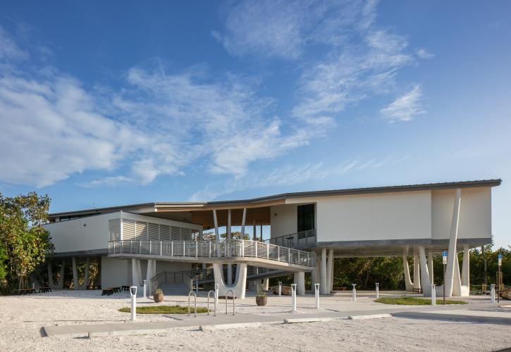 The Discovery Center at Lovers Key State Park.