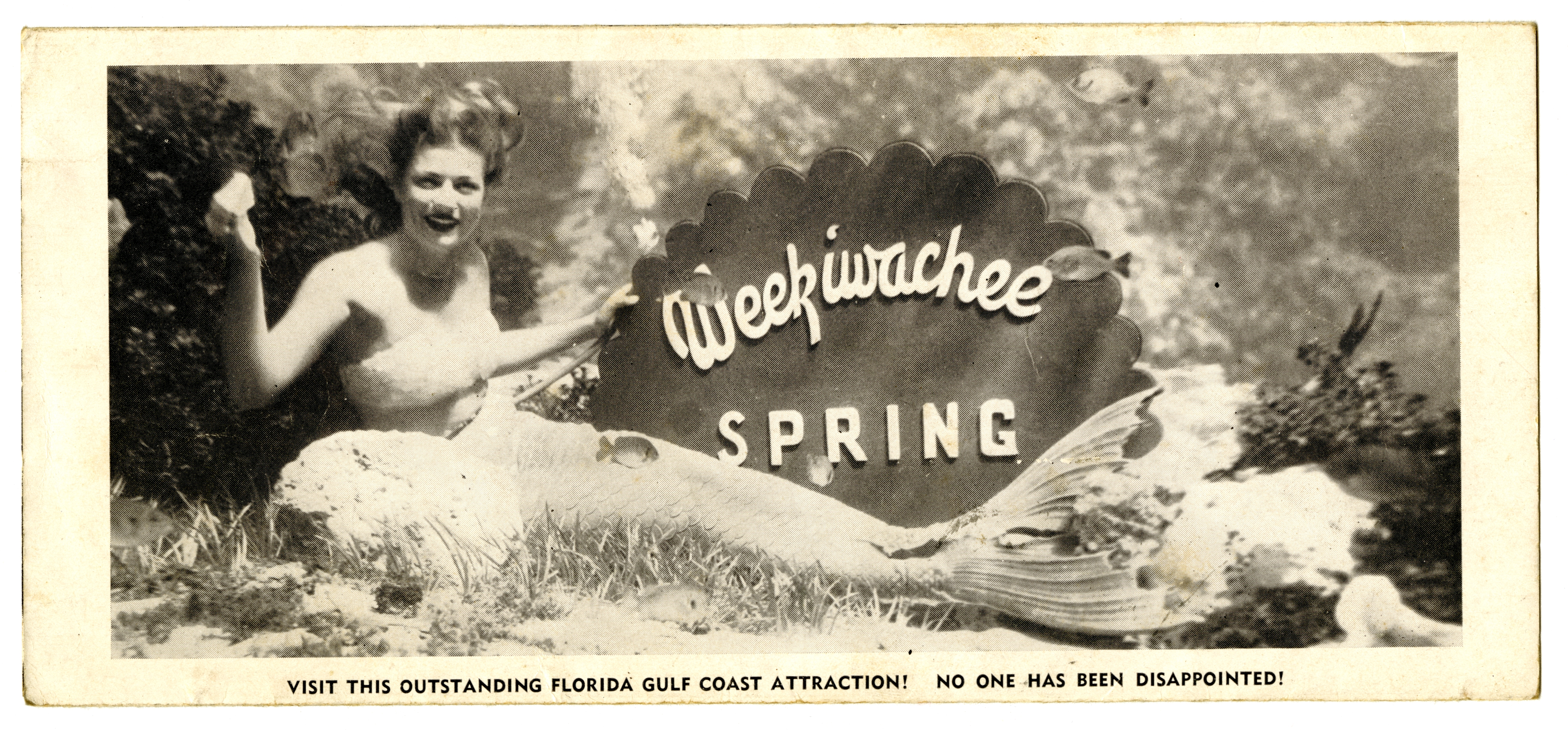 Weeki Wachee Springs Mermaid Promotional, Circa 1949