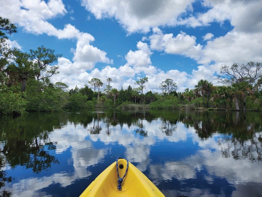 Kayaking into the Clouds