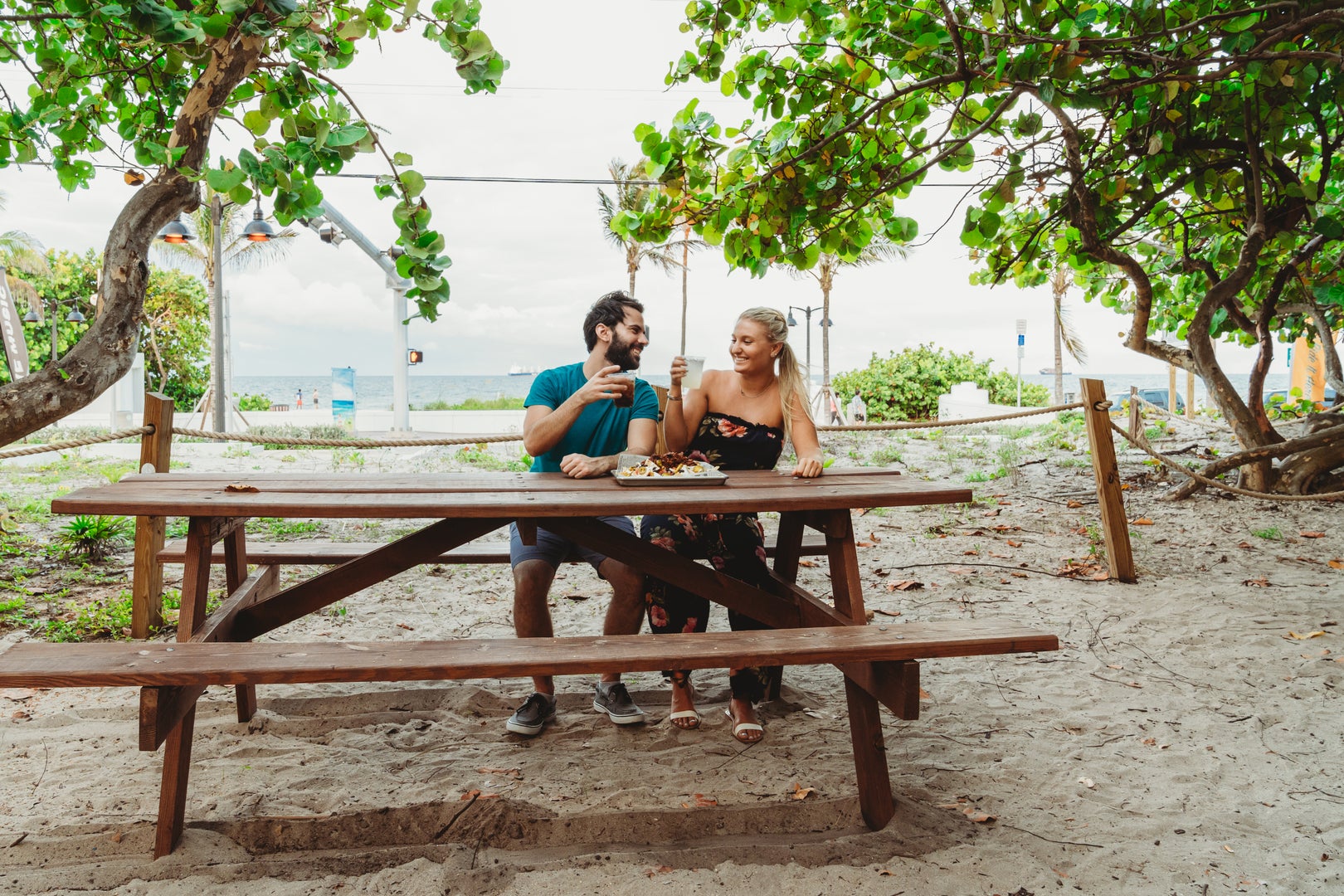 Picnicking at Hugh Taylor