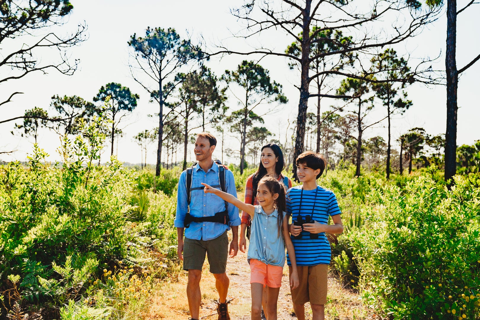 Family Hiking