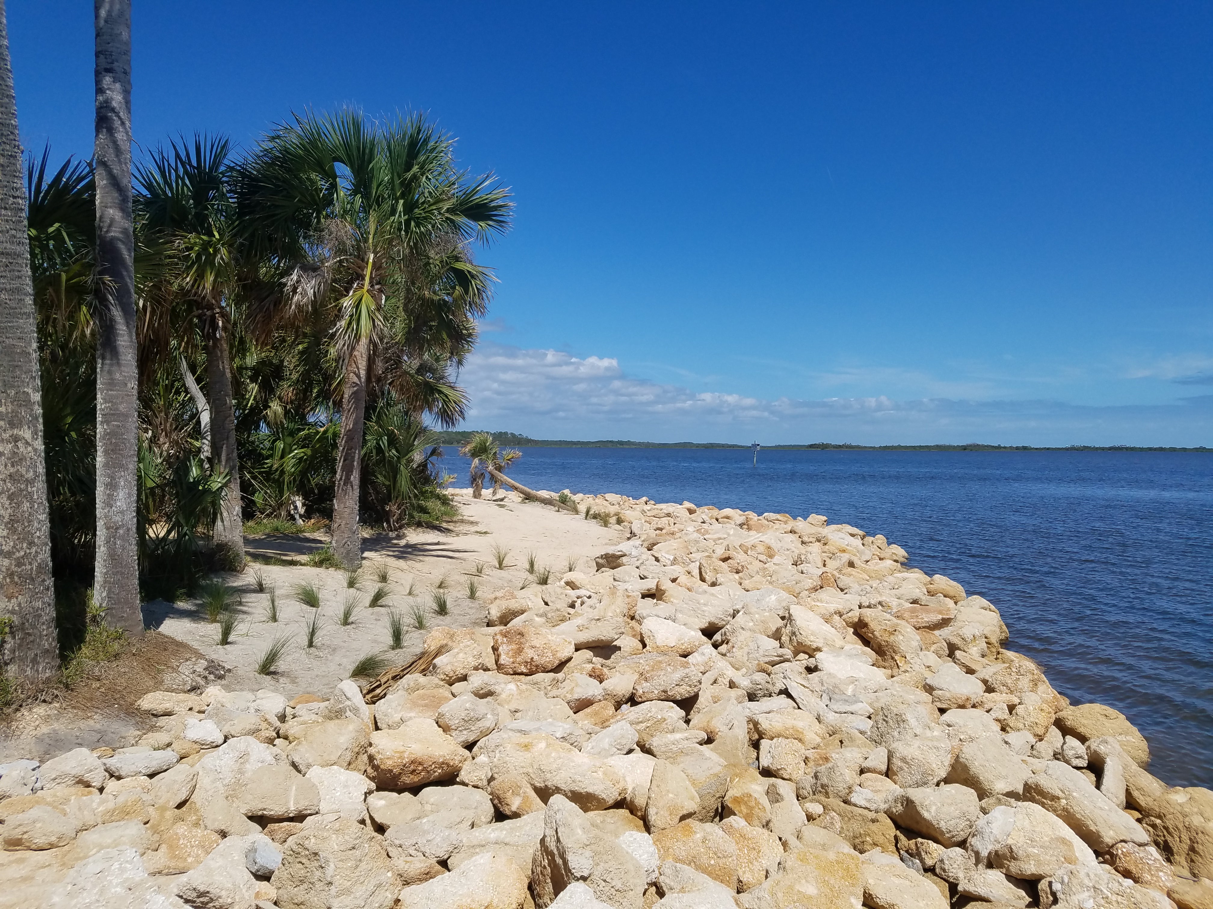 Coquina Rock for Tomoka Point Restoration