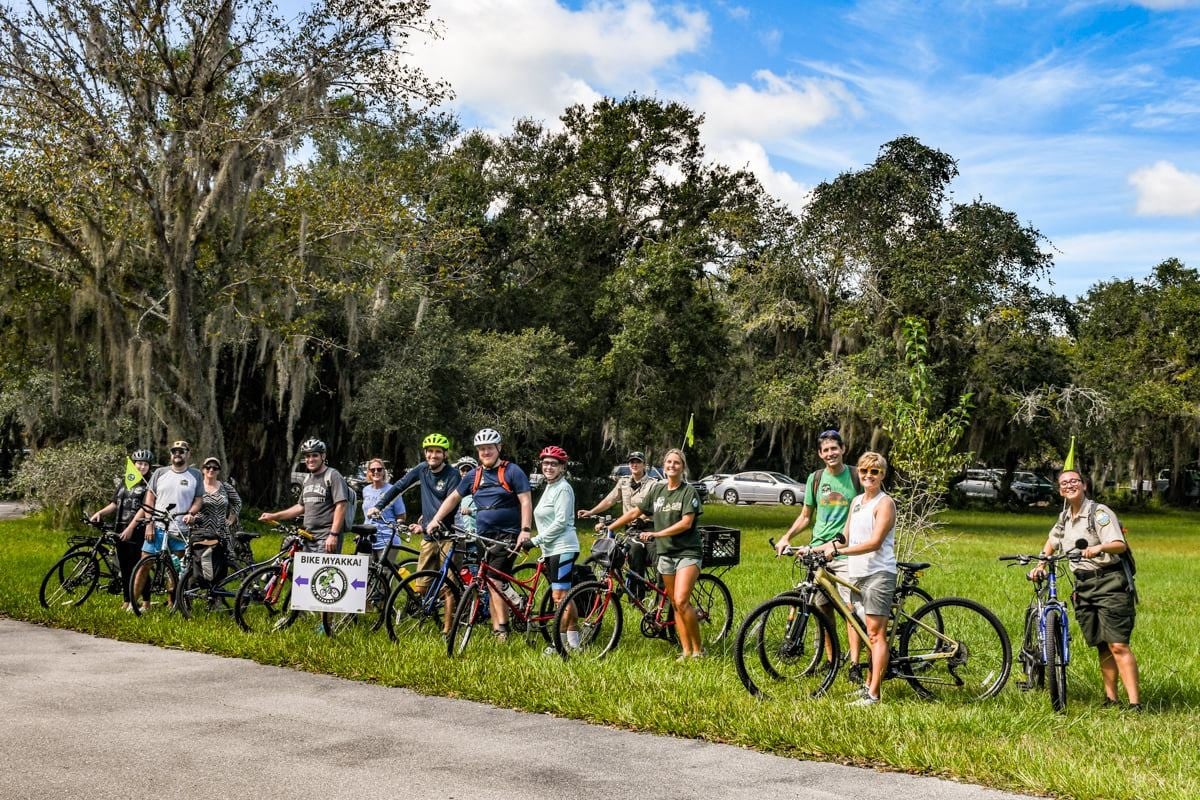 Bike for Biodiversity event