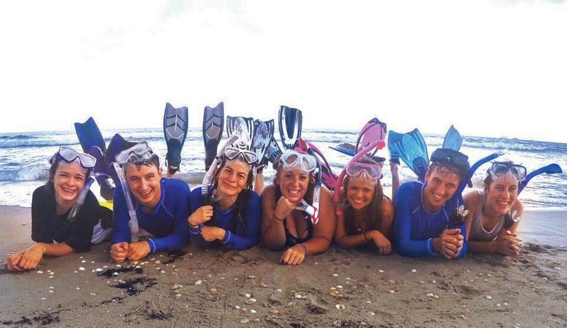 Group of Snorklers