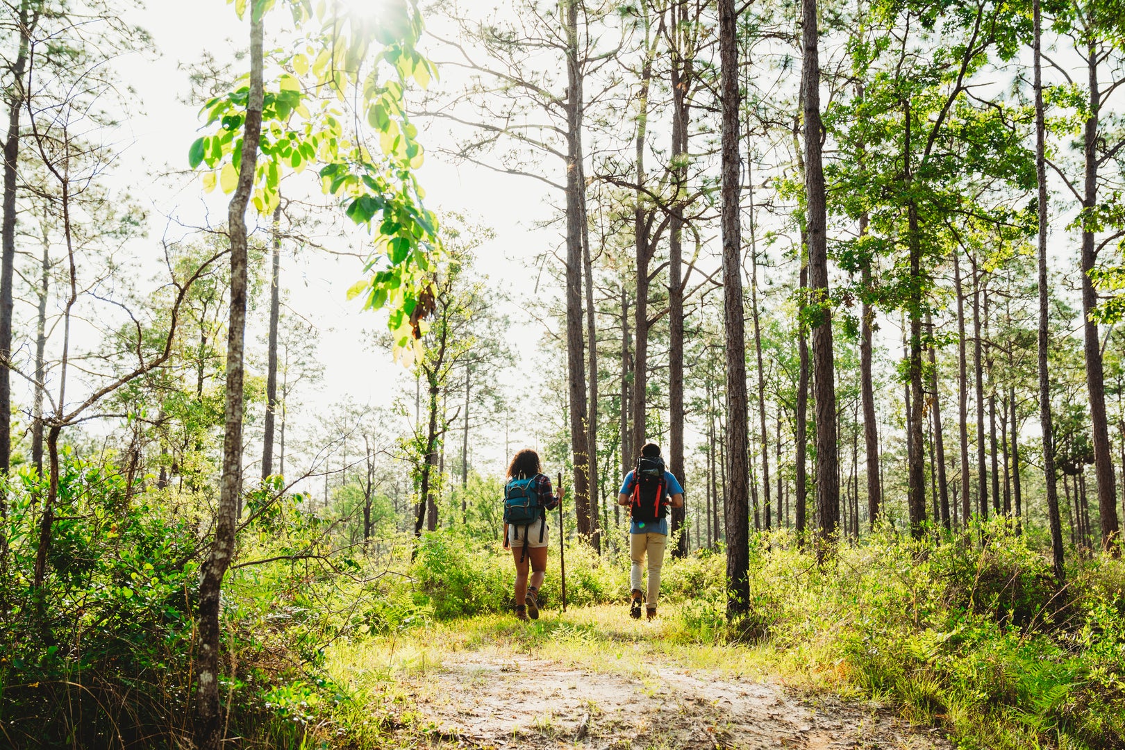 Hiking at Ponce de Leon