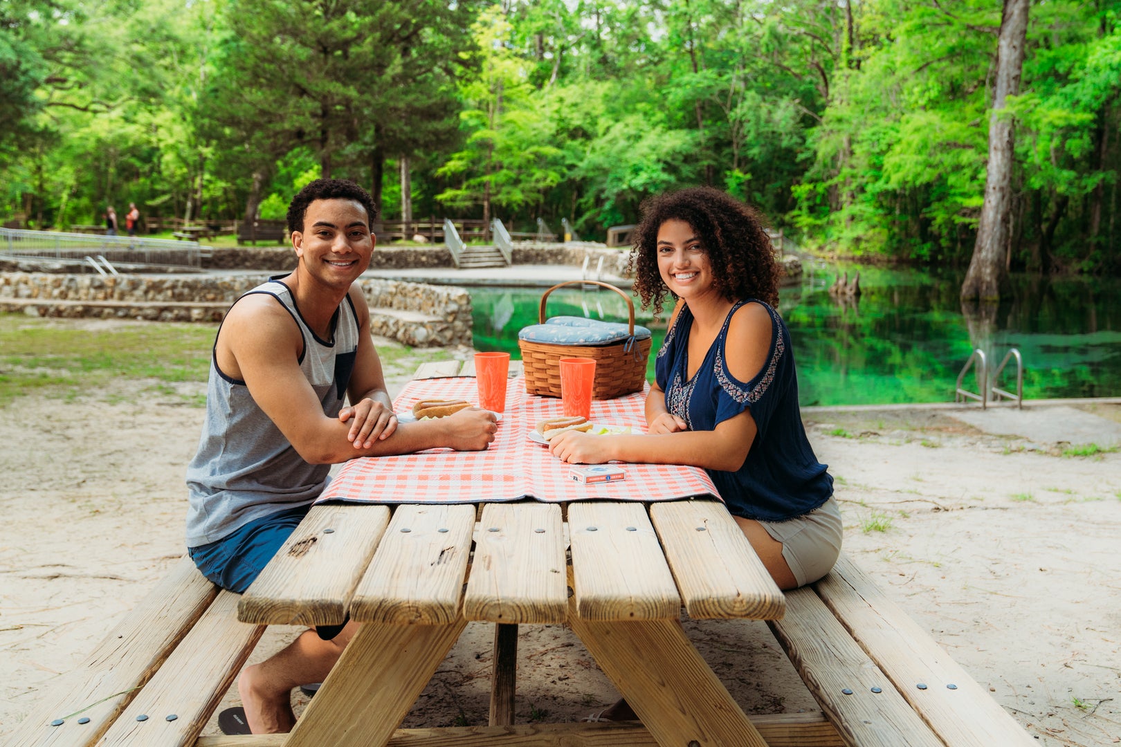 Picnicking at Ponce de Leon