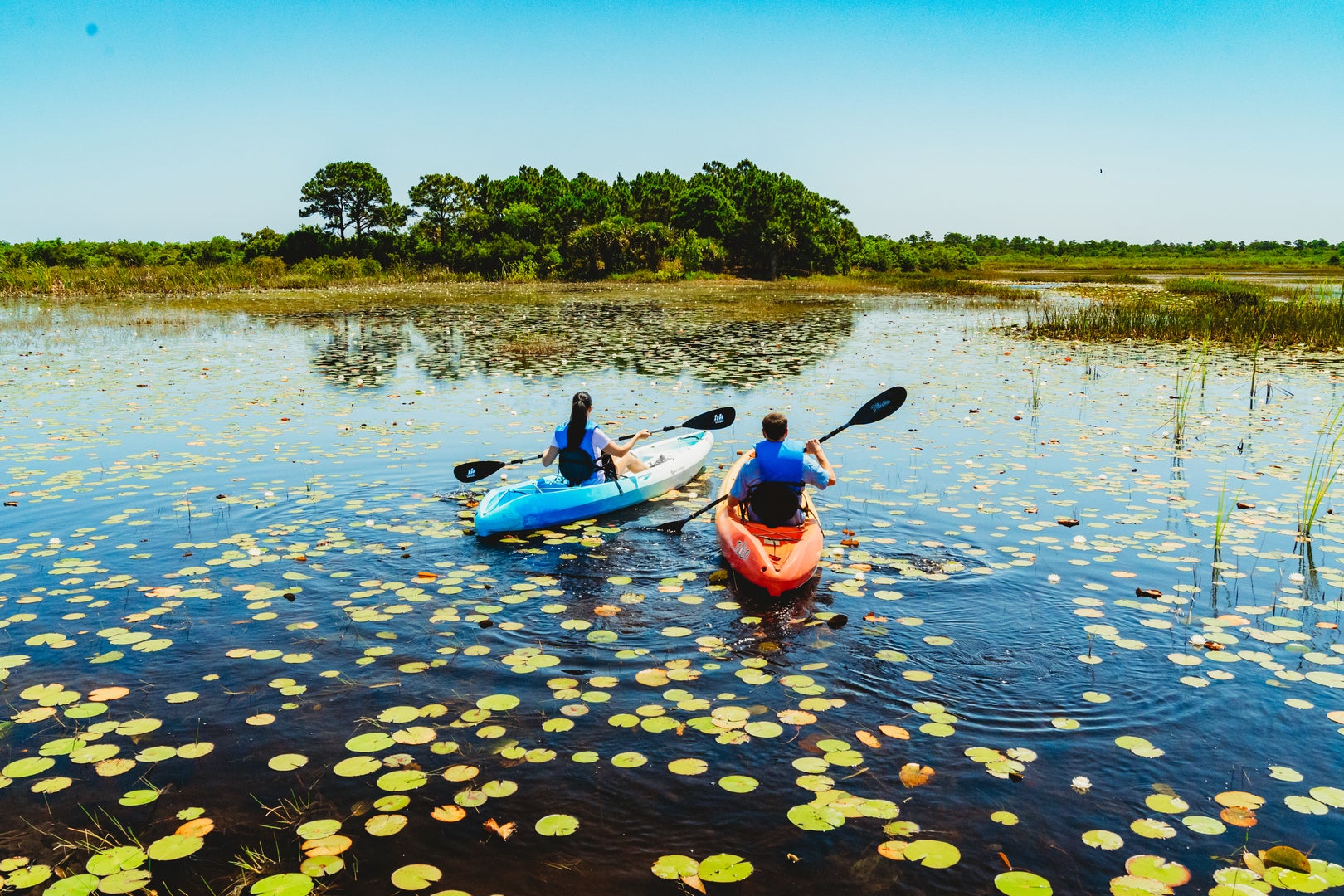 Paddling at Savannas