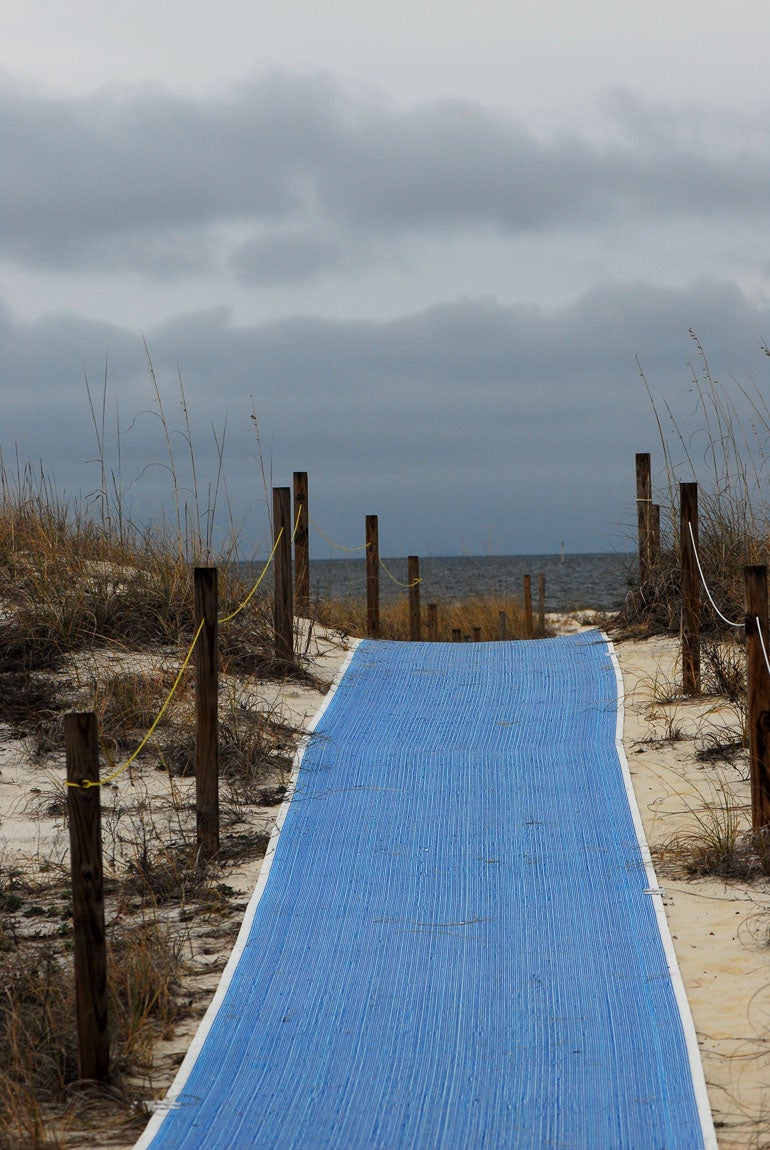 Mobi Mat at Bald Point