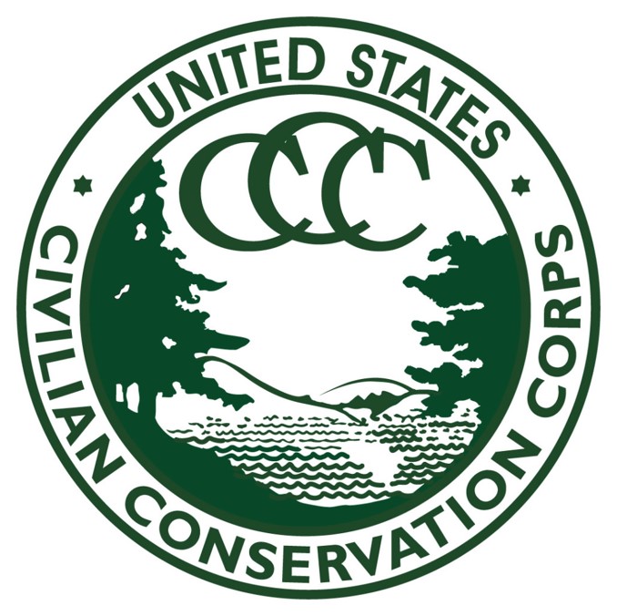 The logo of the Civilian Conservation Corps