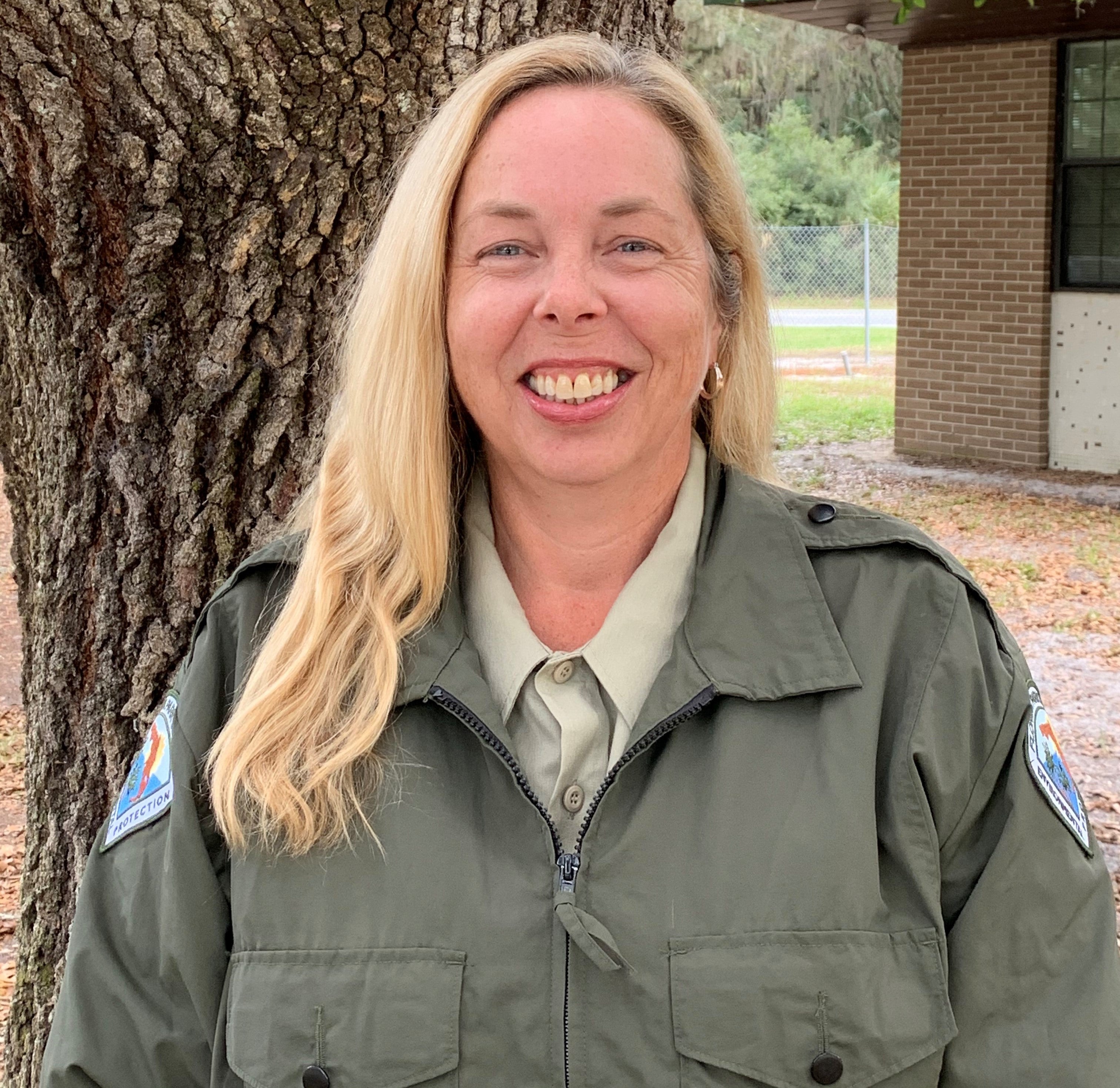 Laurie Dolan, biologist at the Marjorie Harris Carr Cross Florida Greenway