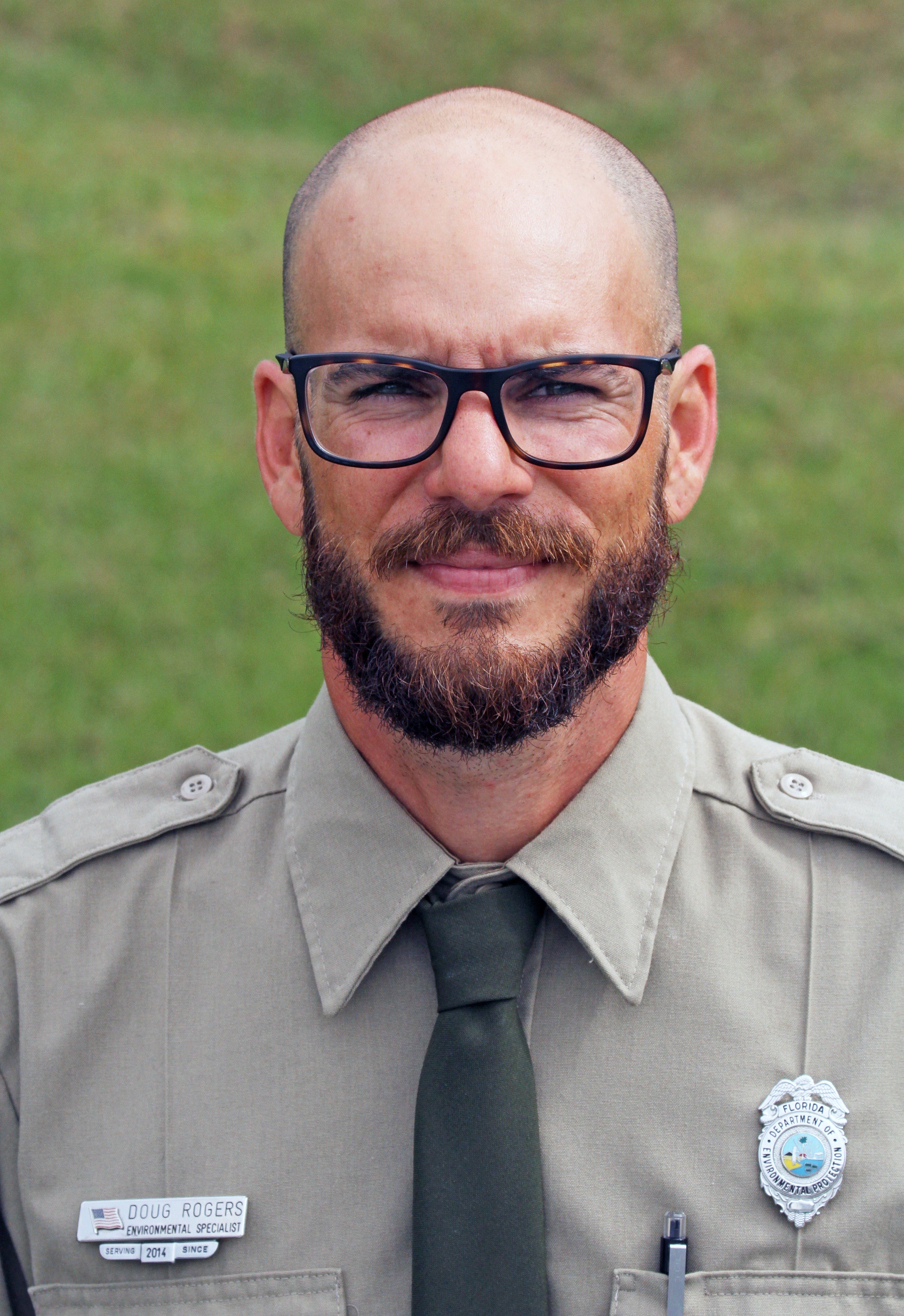 Douglas Rogers, biologist at Savannas Preserve State Park