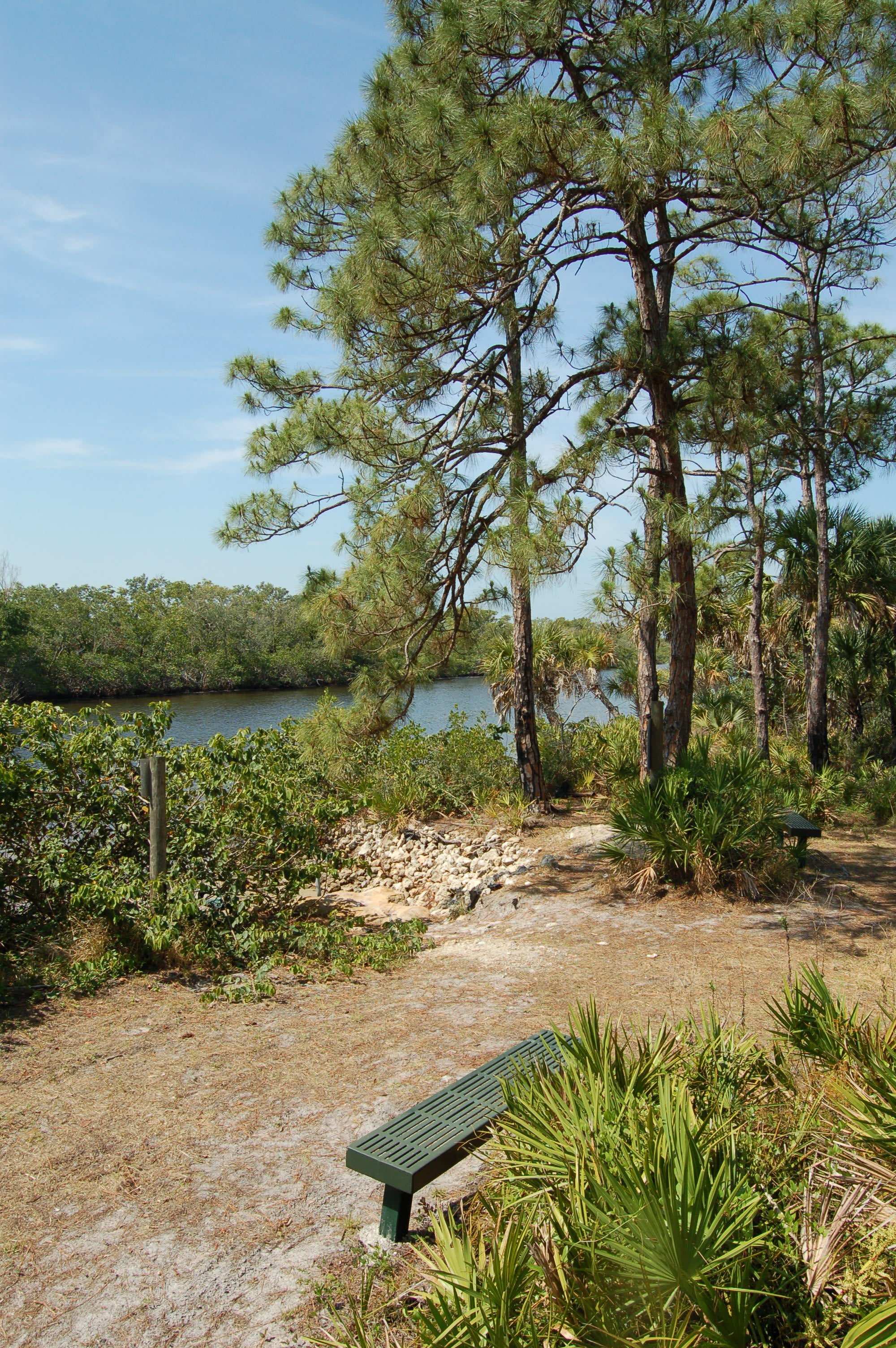 Hiking at Estero Bay Preserve