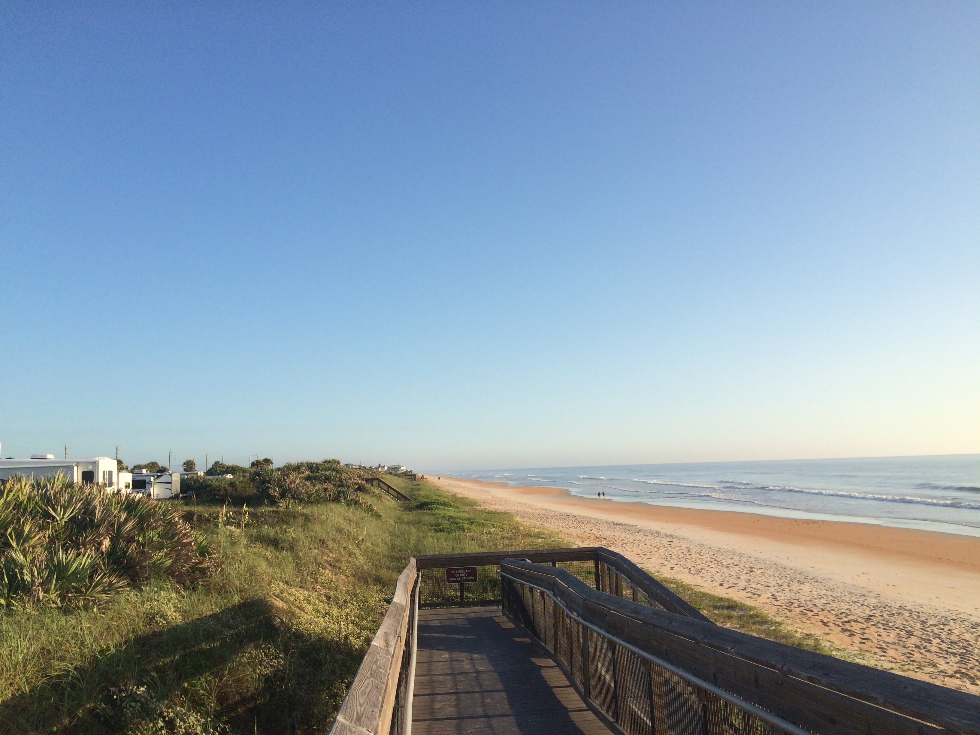 Gamble Rogers View of Beach