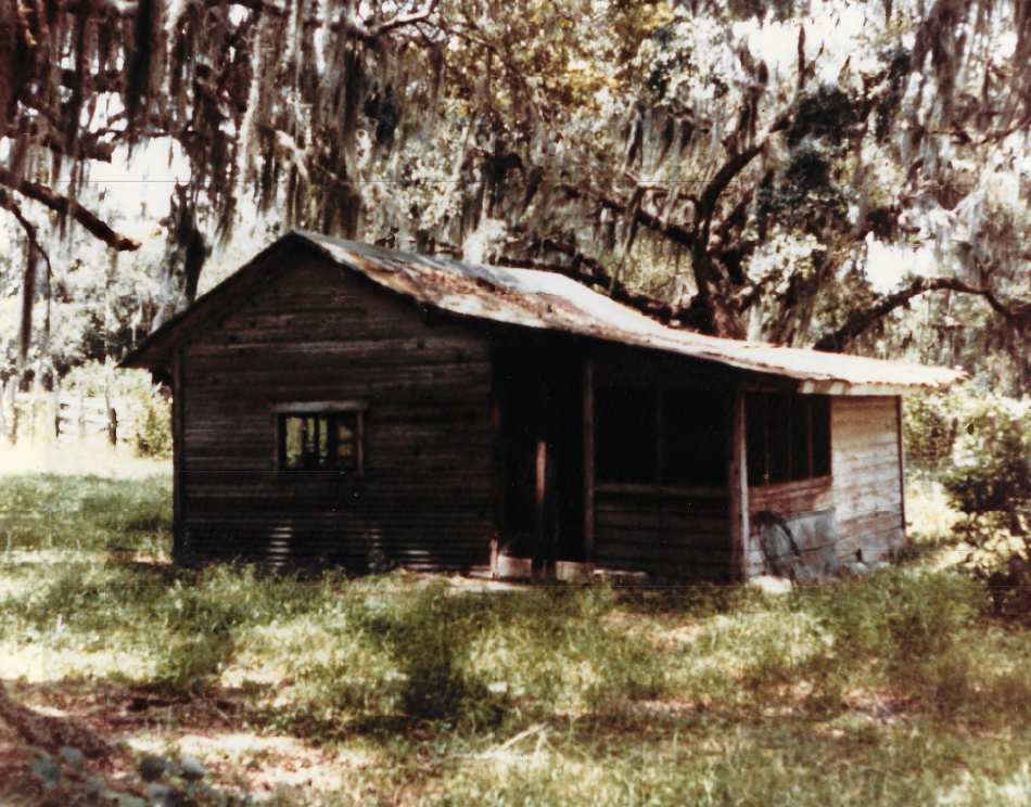 Historic cracker cabin at LKSP