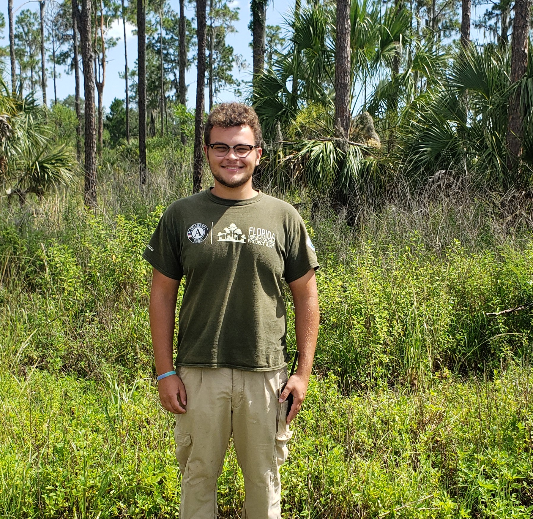 Florida Conservation Corps Member, Jeffrey Miron