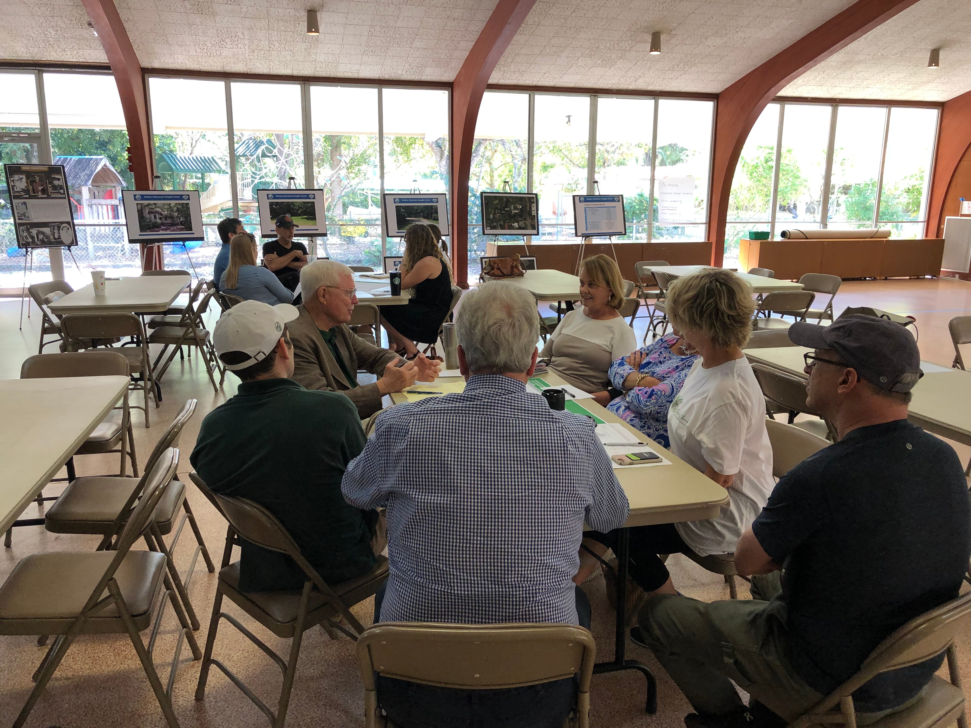 Photo of Planning meeting at Marjory Stoneman Douglas House