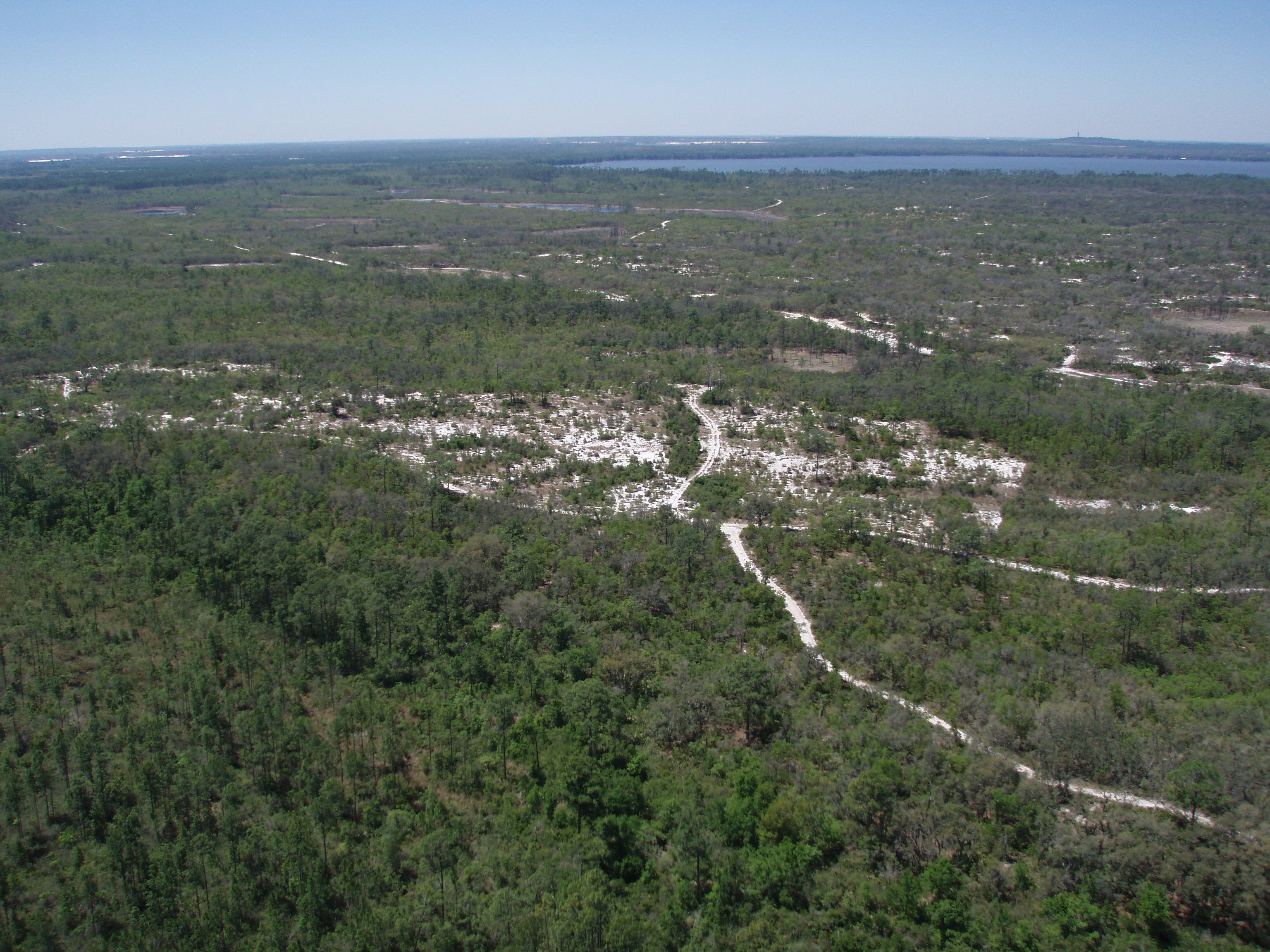 Aerial of Catfish Creek ridge