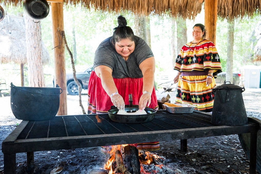 Seminole Camp Florida Folk Festival