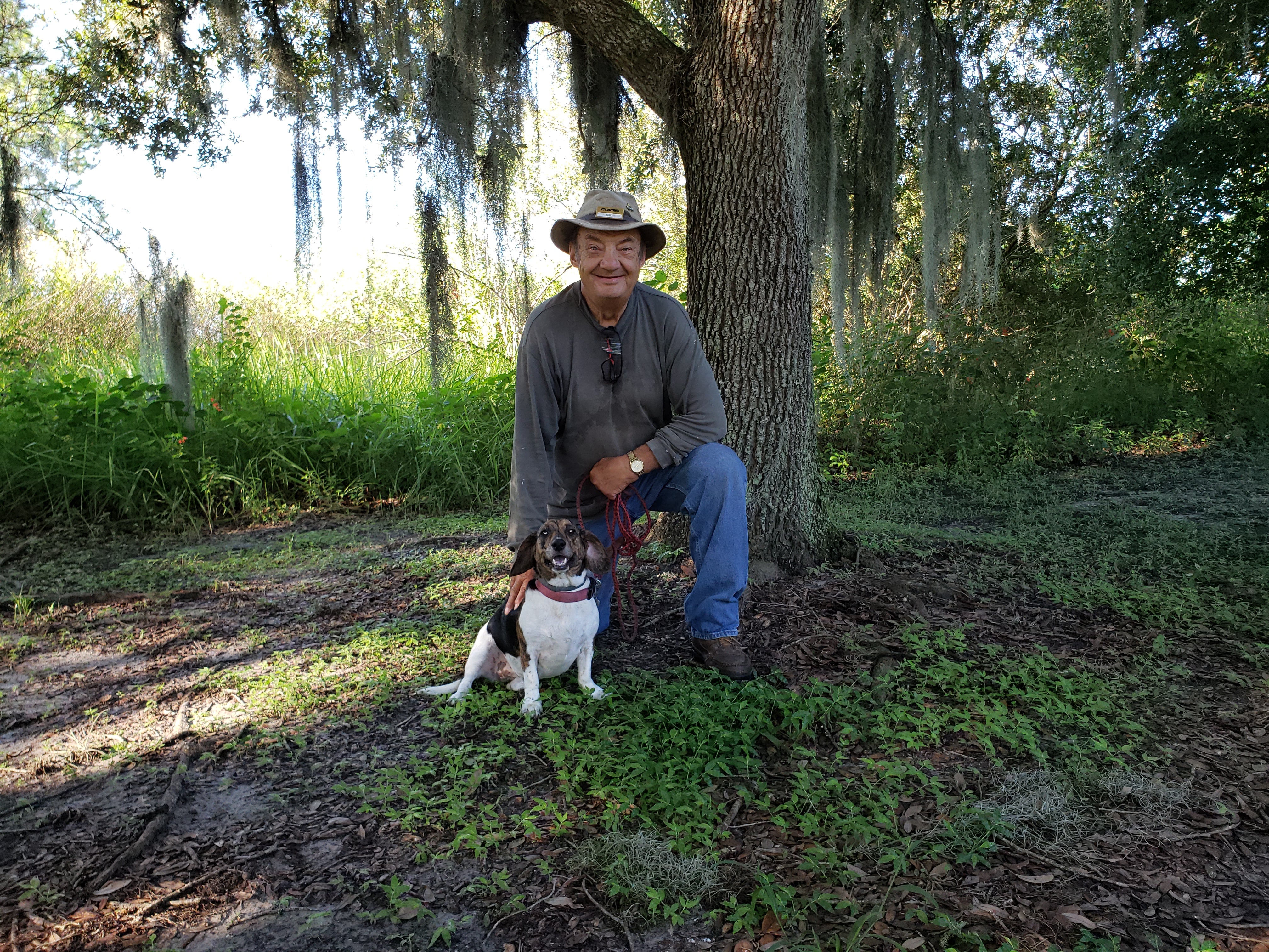 Resident volunteer Skip Voss