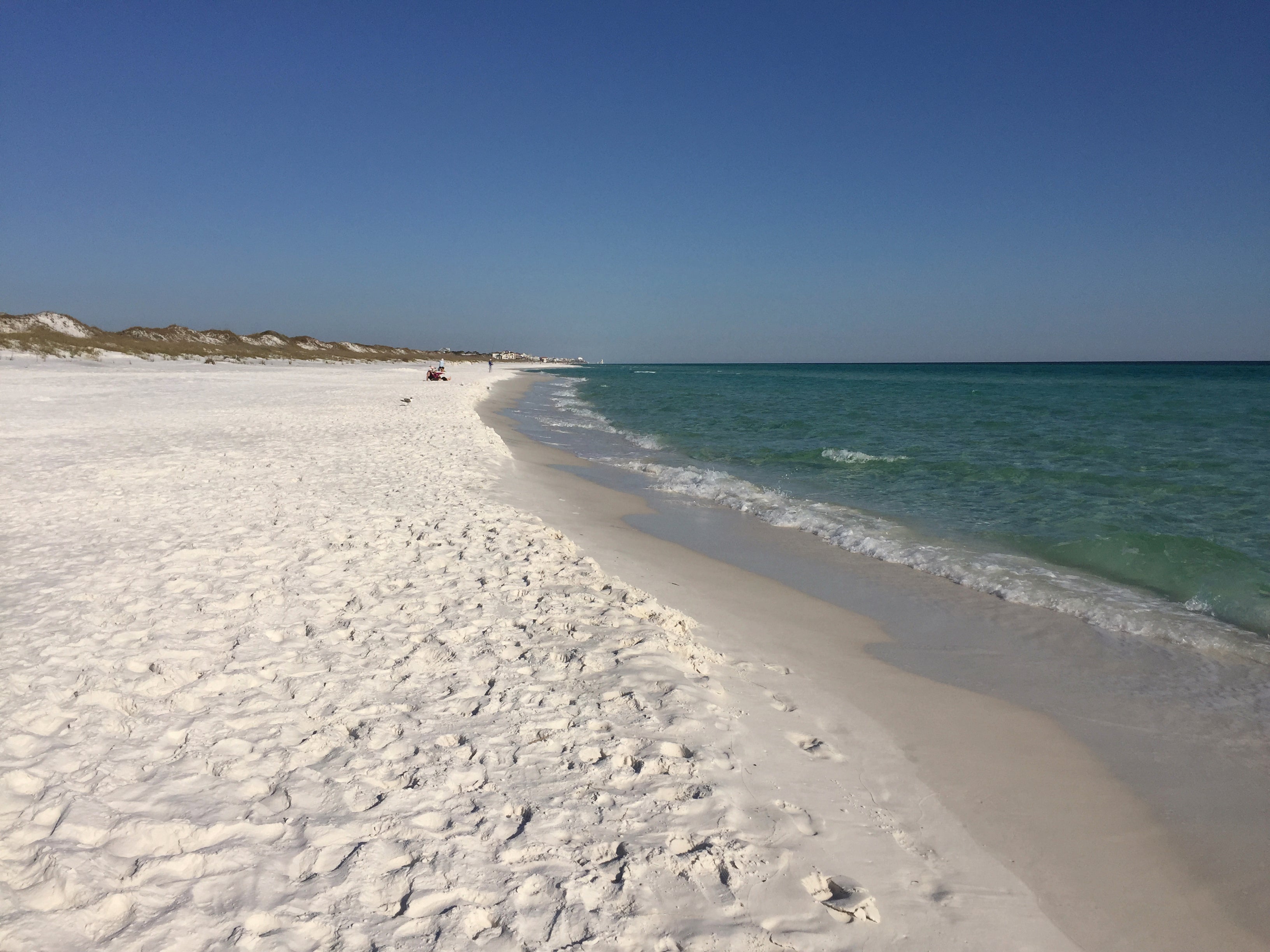 Beach view at Topsail