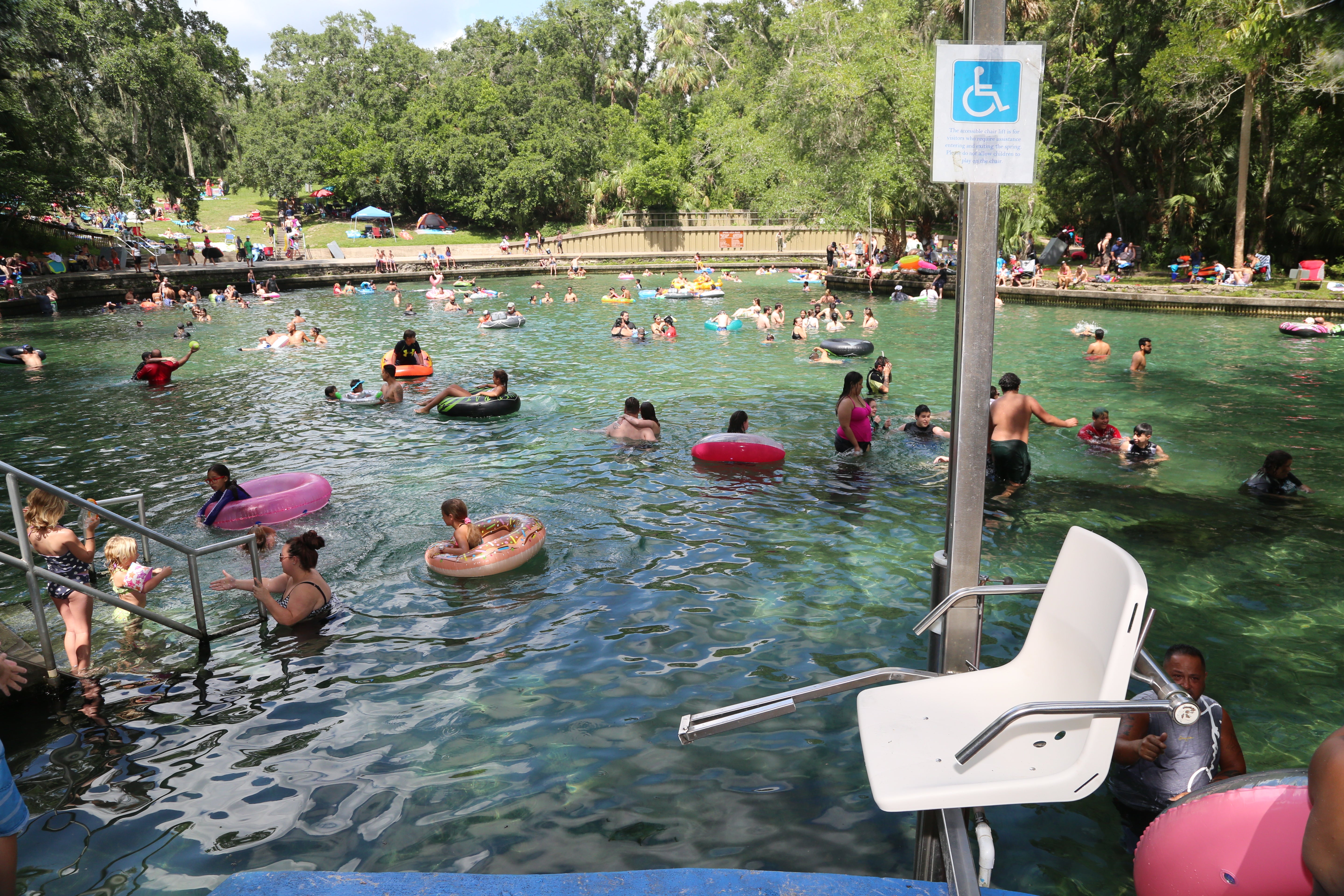 Swim Lift at Wekiwa Springs