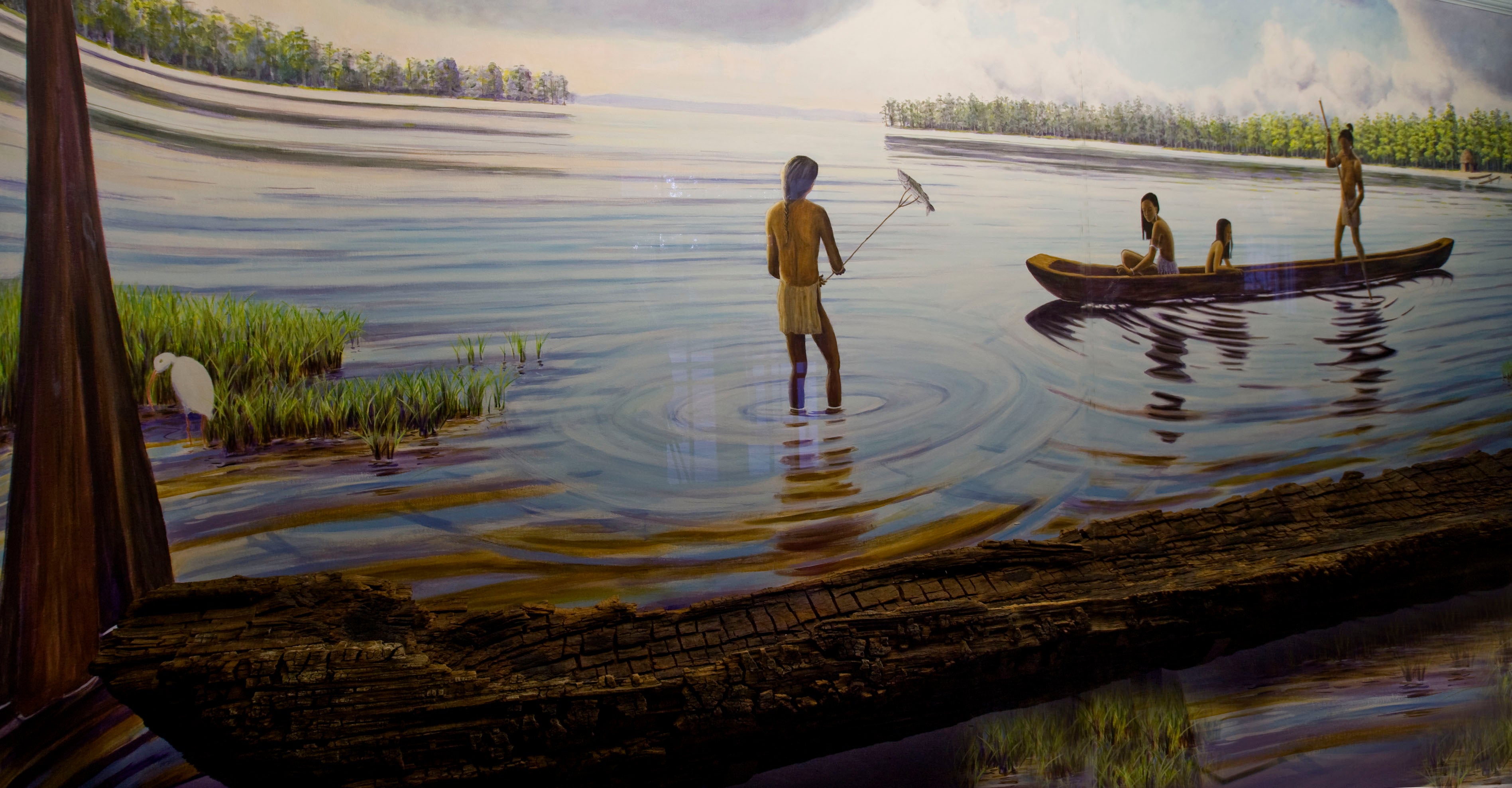 Painting of Red Wold Pond by Stacey Breheny