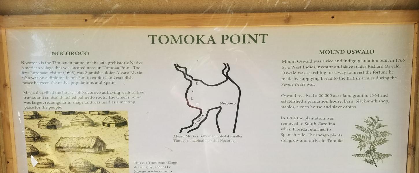 Tomoka Point Interpretive Kiosk