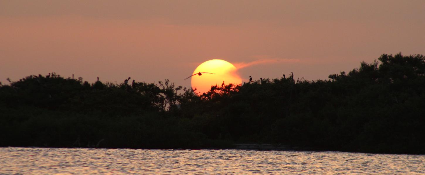 Indian River Lagoon during sunset