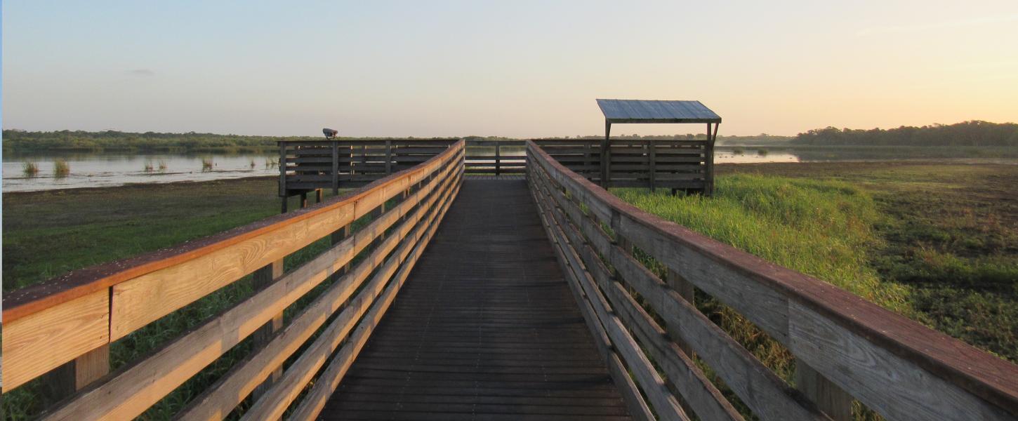 Panoramic view on the Birdwalk