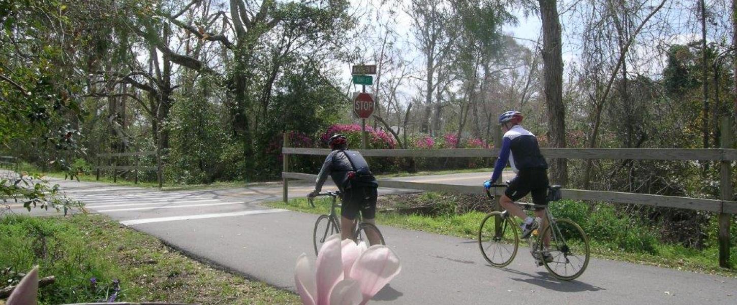 Bicycling at Blackwater State Trail