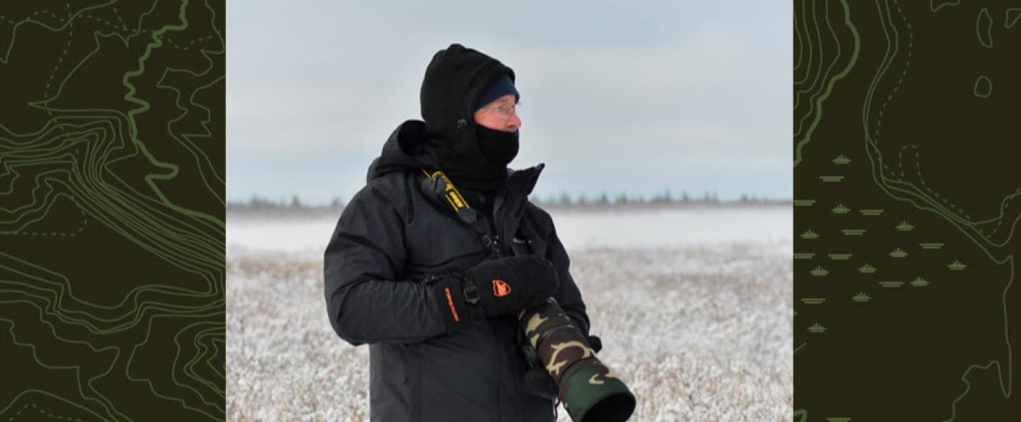 Brock Stanaland with his camera.