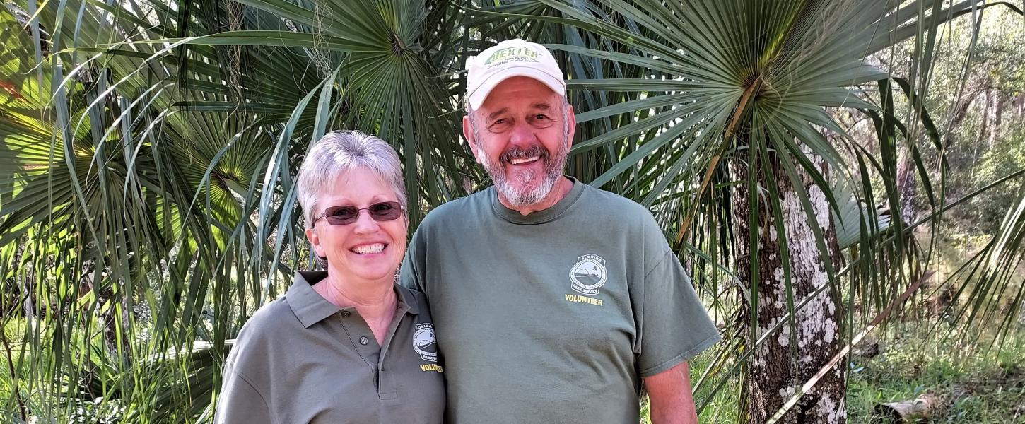 Camp Hosts Moe and Teresa Moriarty