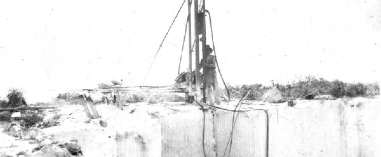 Drilling at Windley Key