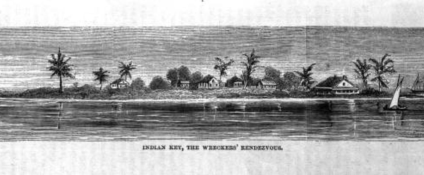 Drawing of Indian Key during the 1830's