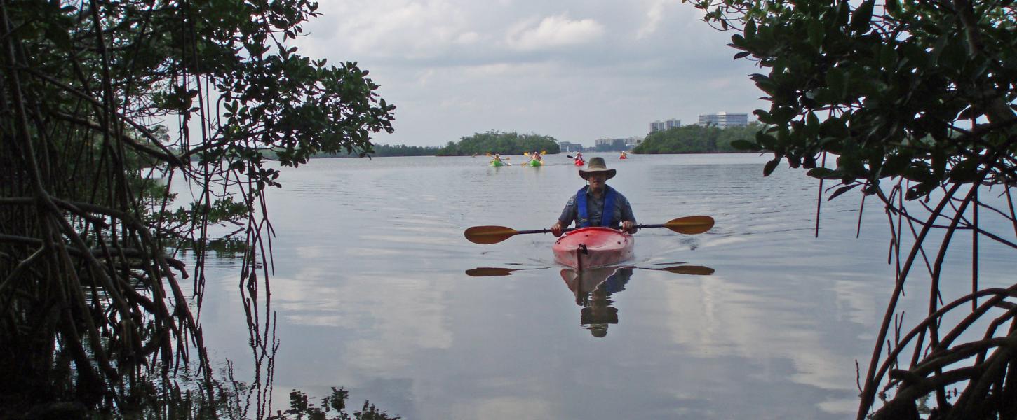 Kayaking at MacArthur Beach Florida State Parks