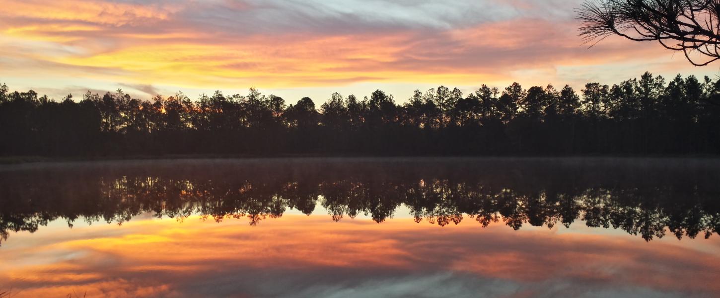 Lake Manatee at Sunset