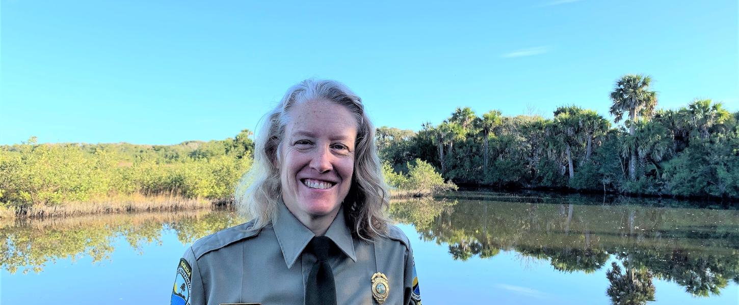 Lynne Flannery at North Peninsula State Park.