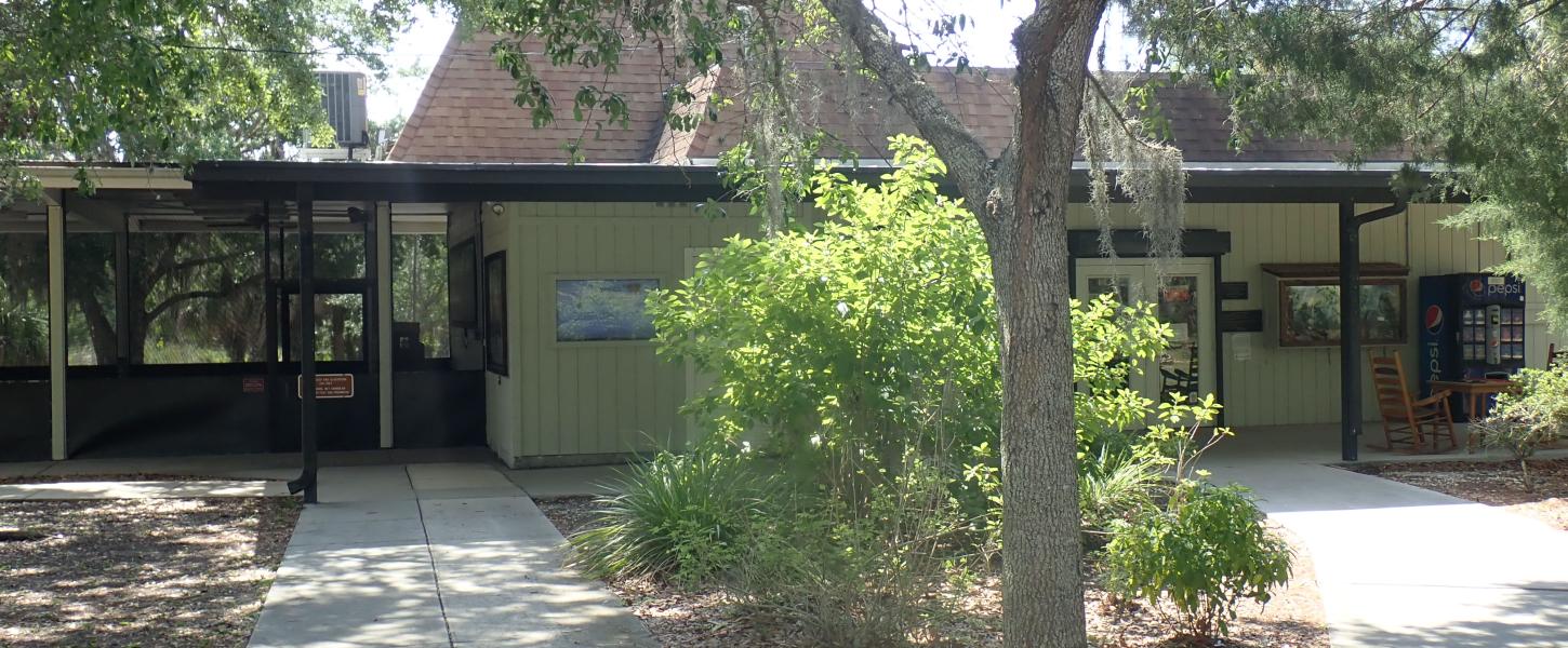 The Nature Center at Oscar Scherer State Park.