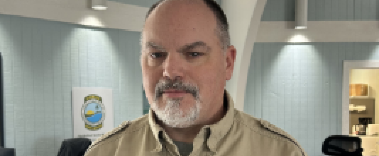 Patrick Hedger in a room.