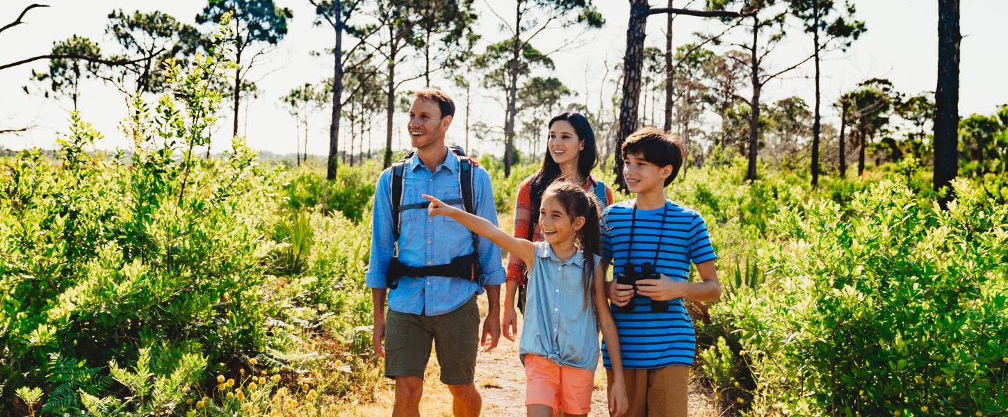 Family Time at Savannas Preserve state Park.