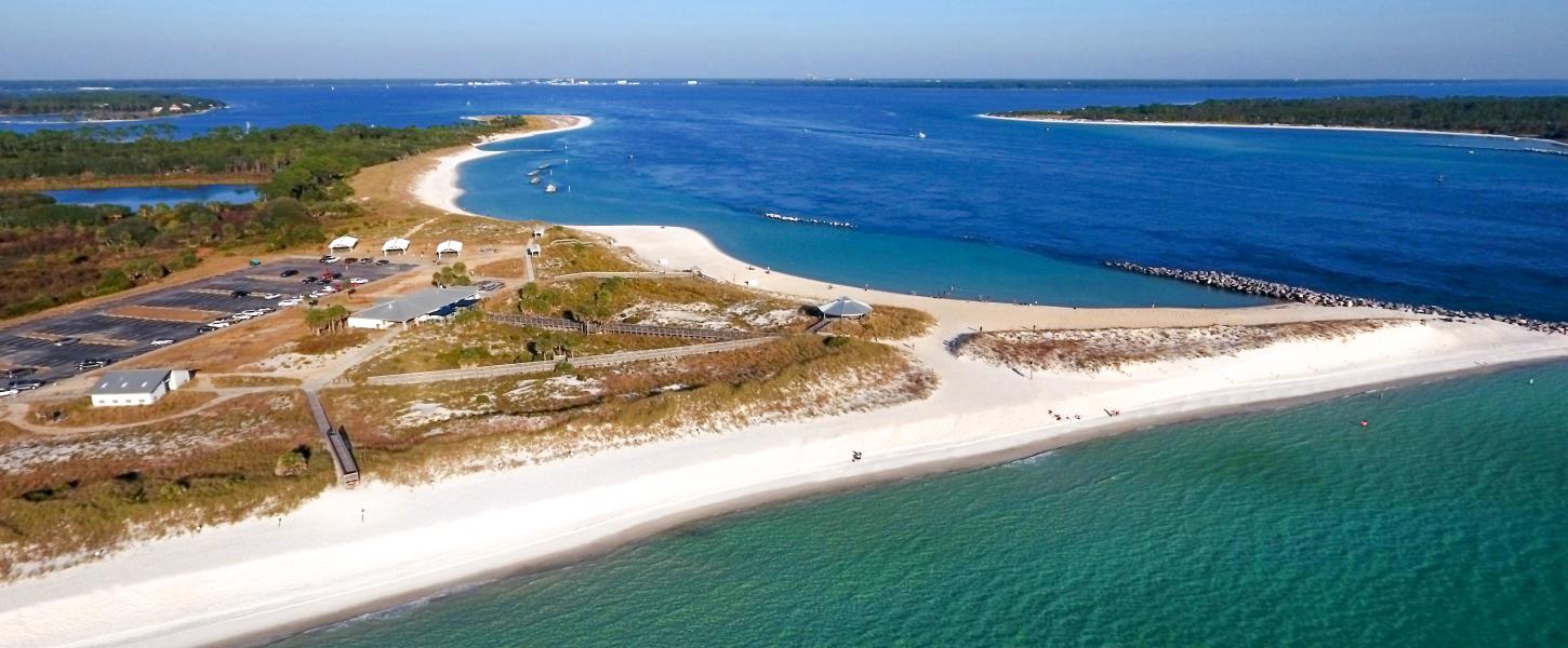 A view of the beach at St. Andrews.