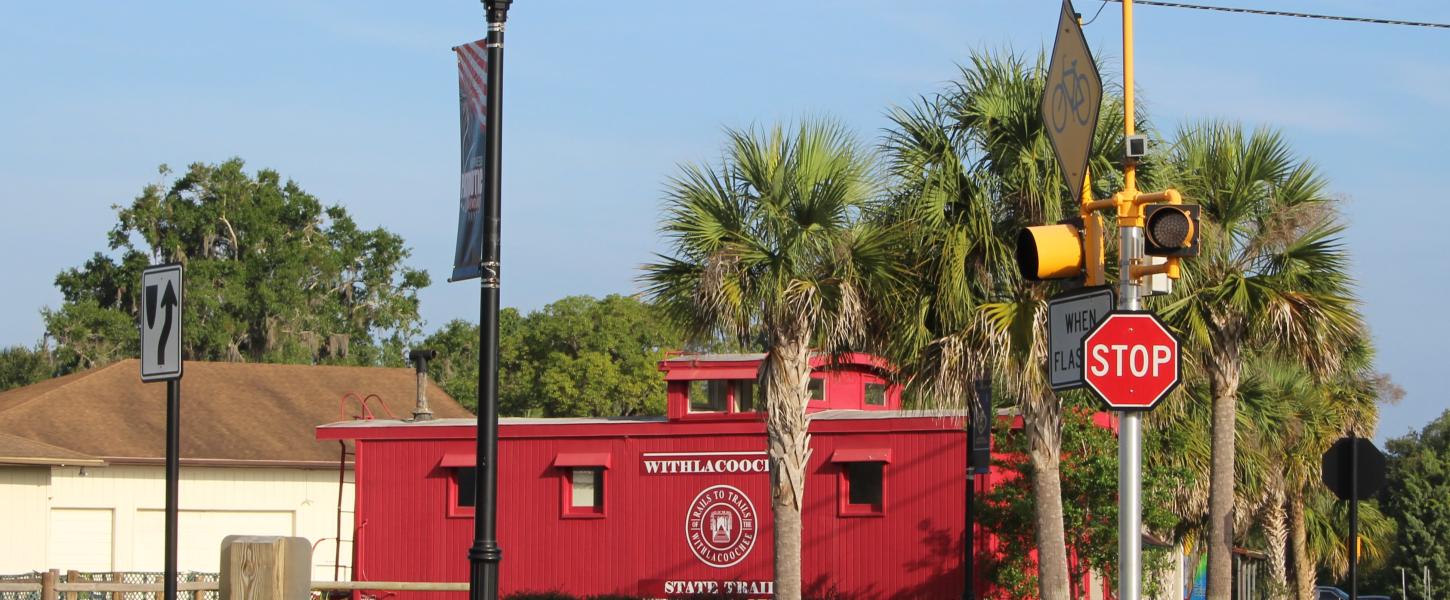 Withlacoochee State Trail Caboose