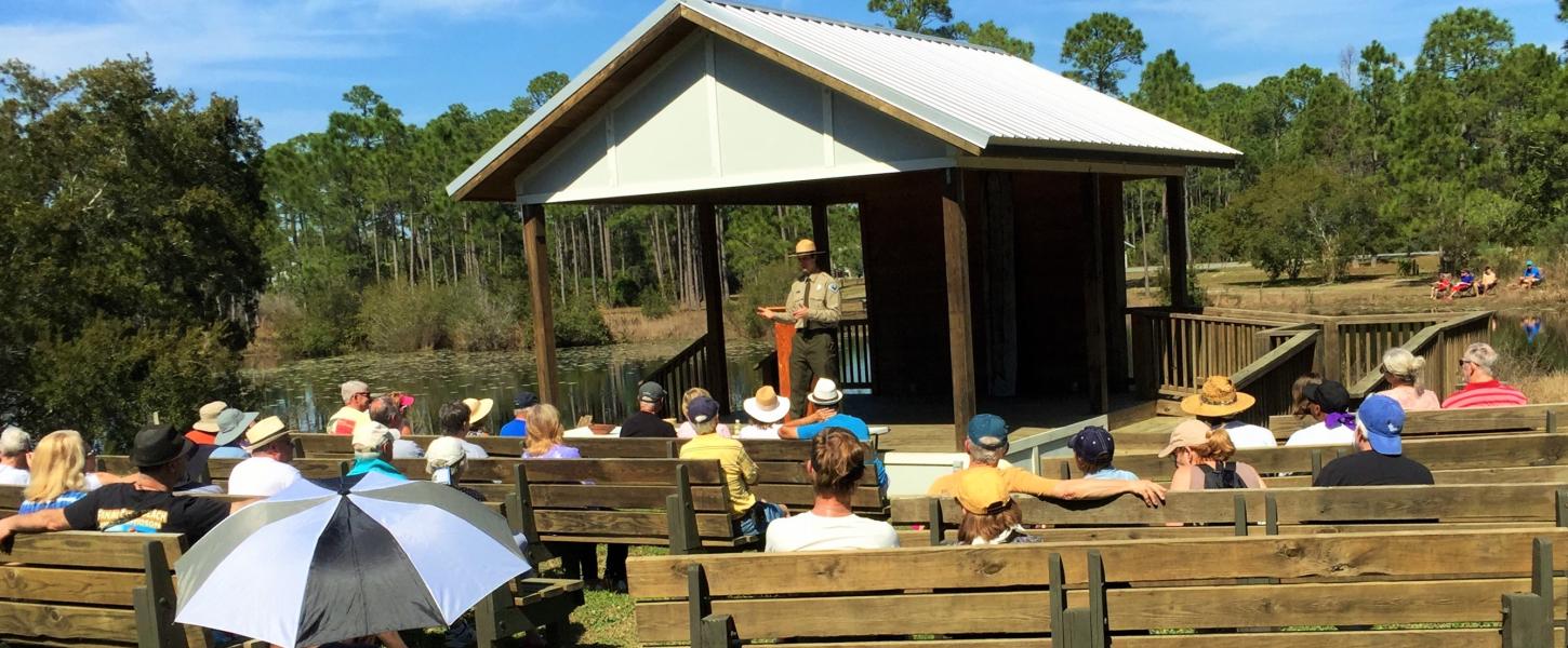 Ranger giving presentation