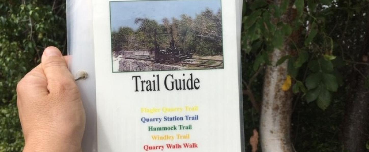 Trail guide for Windley Key