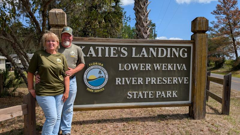 Volunteers at Katie's Landing
