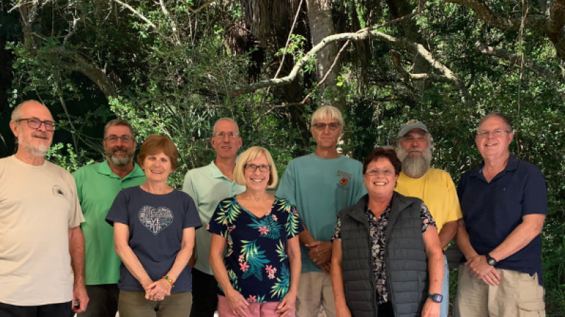 Volunteers for Friends of Gamble Rogers