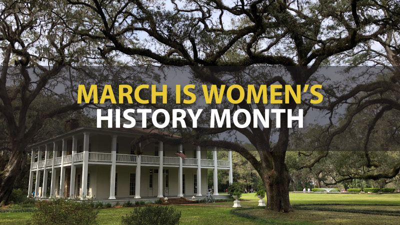 March is women's History Month