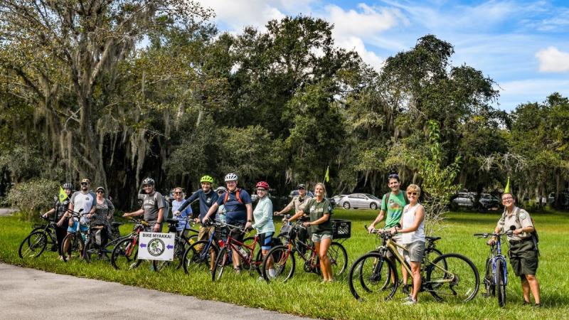 Bike for Biodiversity event