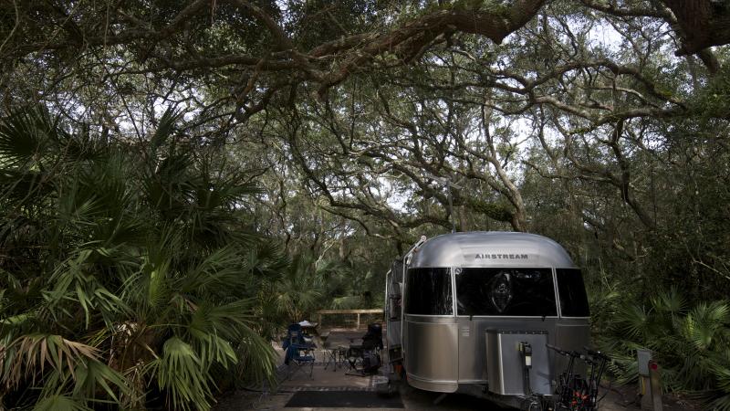 Image of RV camping at Anastasia