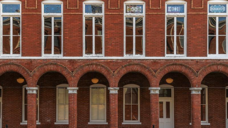 The brick structure at Ybor City Museum State Park